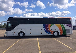 Yutong white 49 seats